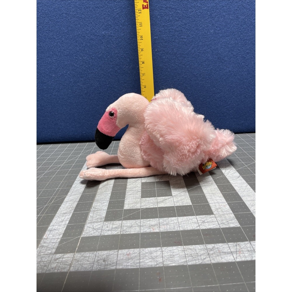Adventure Planet Pink Flamingo Plush Long Legs Soft‎ Stuffed Wild Animal